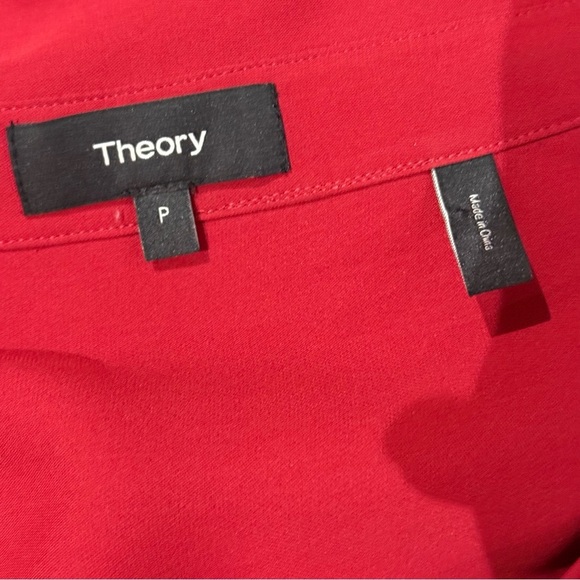 Theory Tamalee Classic Off-the-Shoulder Shirt size 0 or XS - Picture 8 of 13